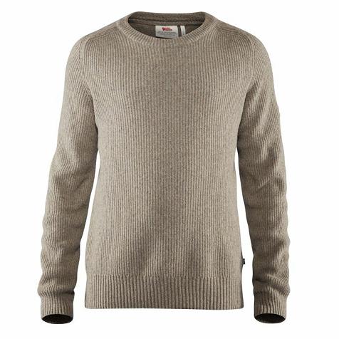 Fjällräven Men Greenland Sweater White PH136579 Philippines